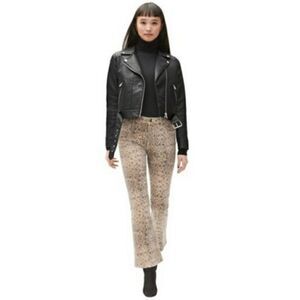 Frame Denim Women's Boot Cut Jeans in Snakeskin Pattern Size 29”l